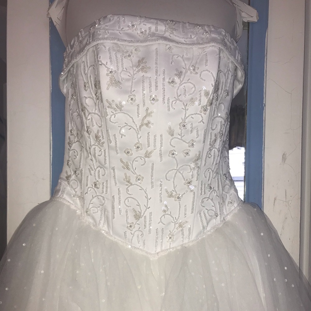 David’s Bridal Wedding Dress - Picture 2 of 6